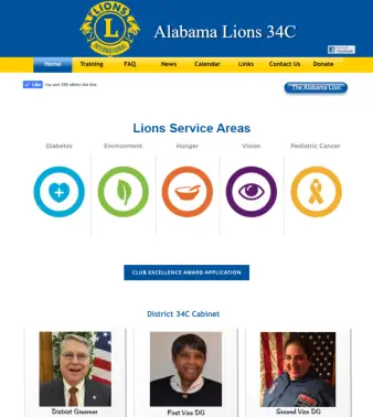 Alabama Lions 34C